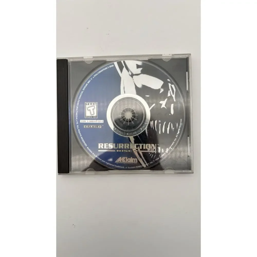 Ressurection: Rise 2 - PC CD ROM - 1996 Acclaim Very Good Condition.